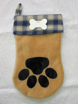 Santa "Paws" Stocking Pattern